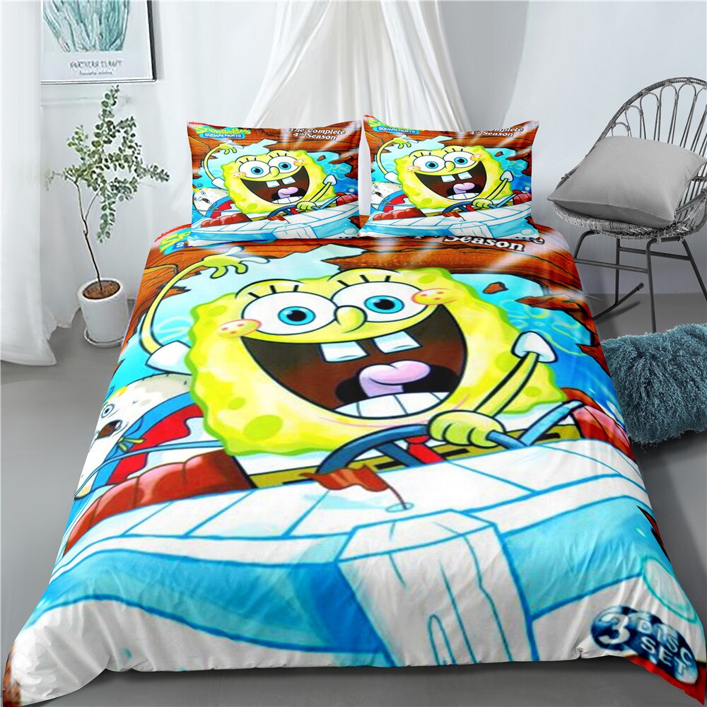 Obliečka Na Prikrývku Do Auta Spongebob