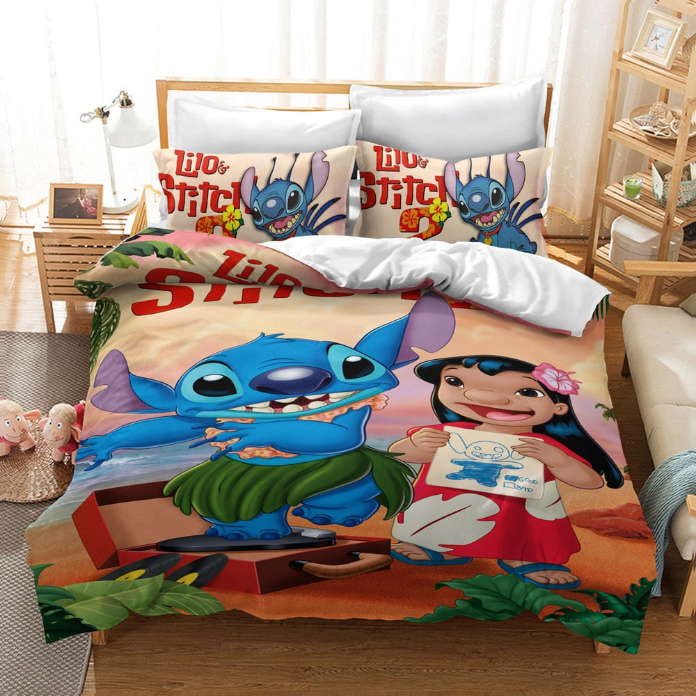 Lilo A Stitch Na Pláži Obliečka