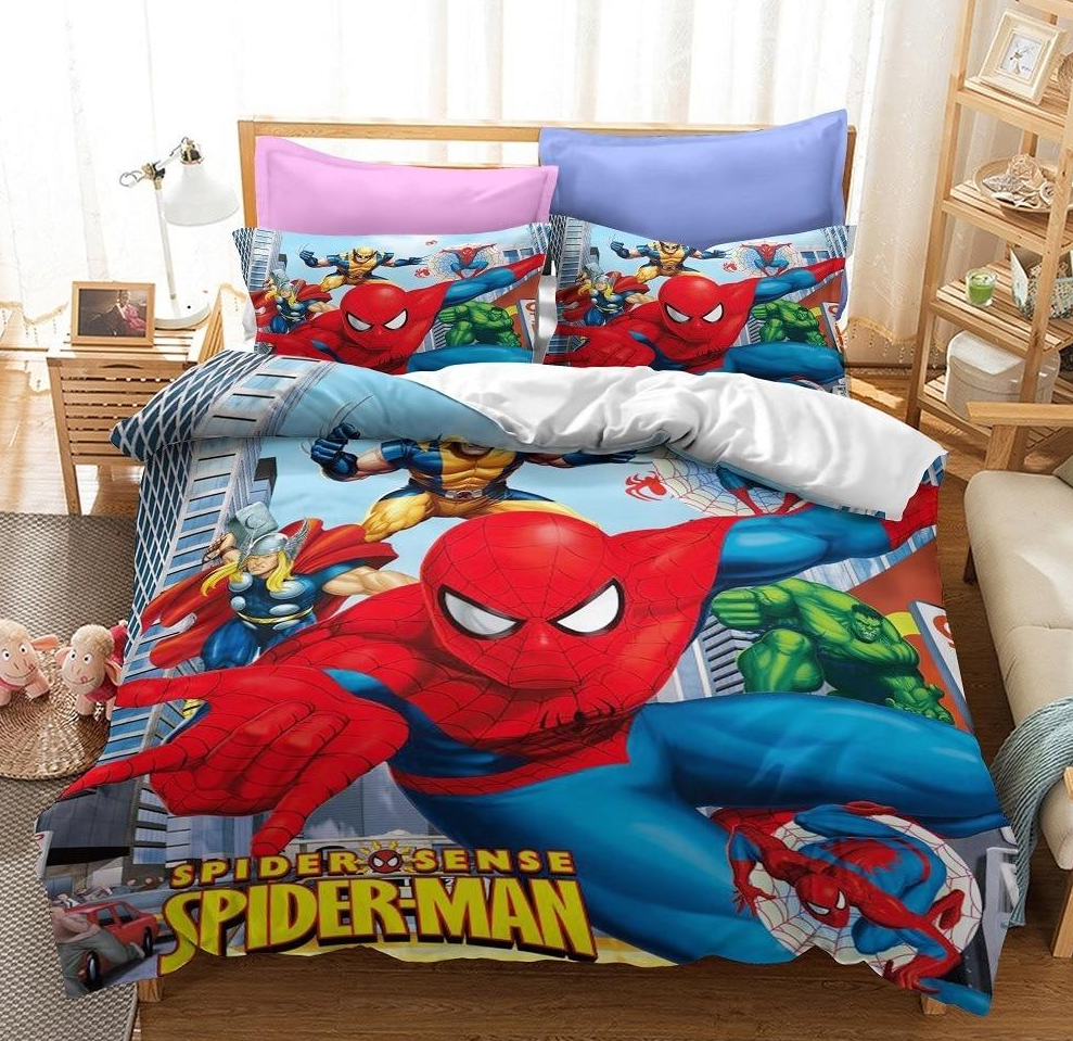 Obliečka Na Prikrývku Marvel Spider Man And The Avengers