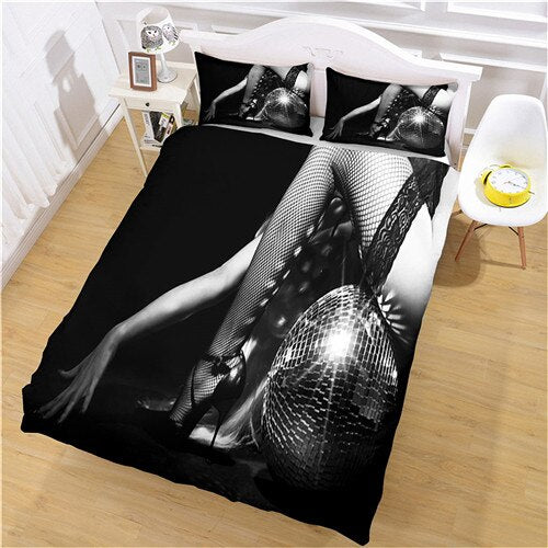 Čierna Sexi Disco Prikrývka