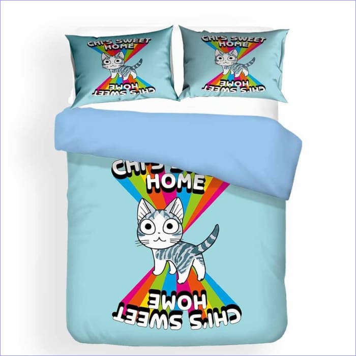 Obliečka Na Prikrývku Manga Cat Rainbow