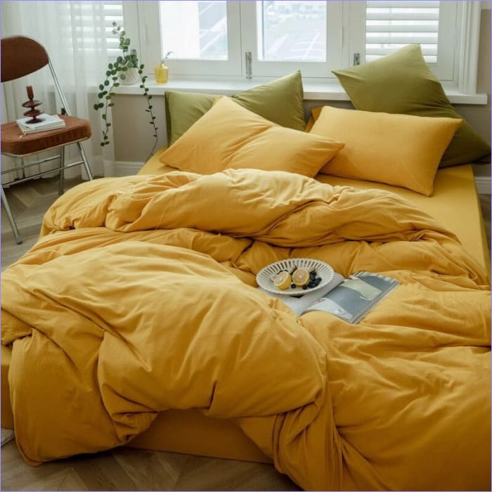 Obliečka Na Perinu Horčicovožltá