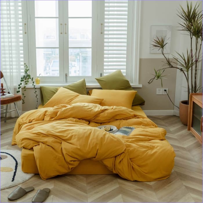 Obliečka Na Perinu Horčicovožltá