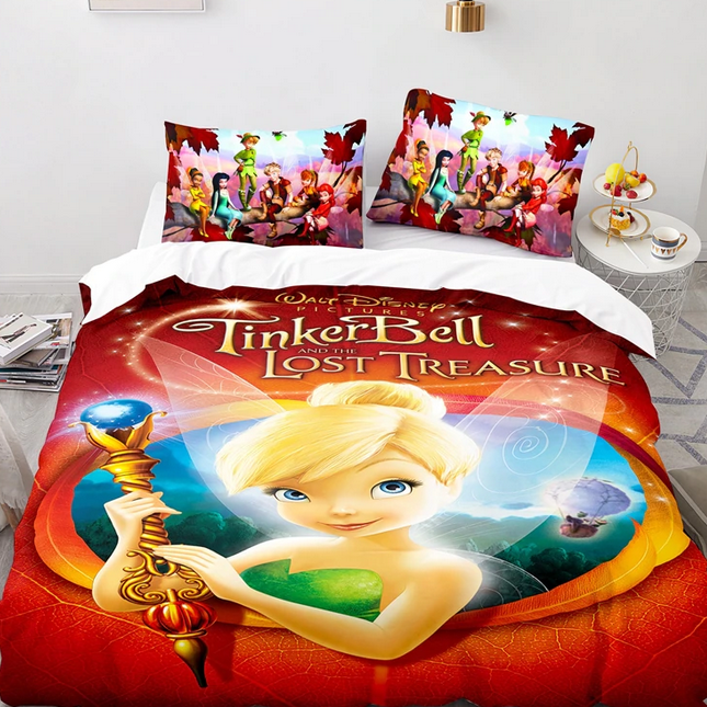 Obliečka Na Červenú Prikrývku Tinkerbell