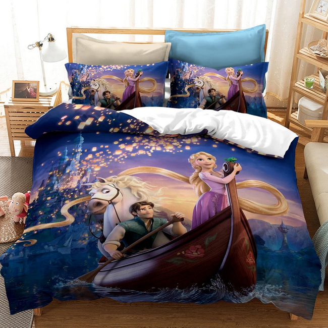 Obliečka Na Prikrývku Rapunzel A Flynn Boat