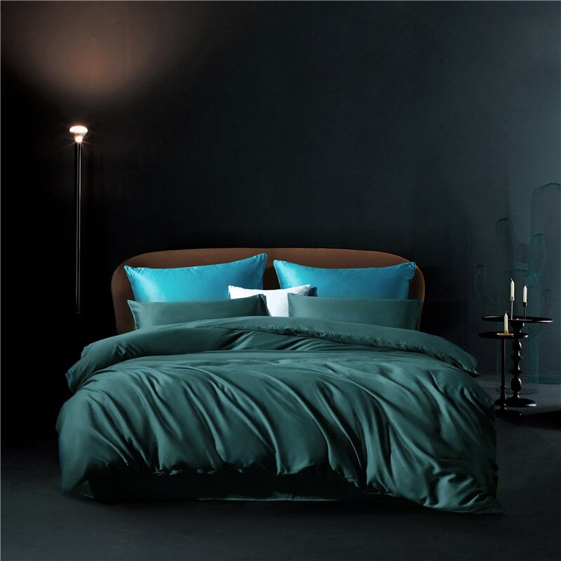 Obliečka Na Prikrývku Zo 100% Bavlny Jedľovej Zelenej