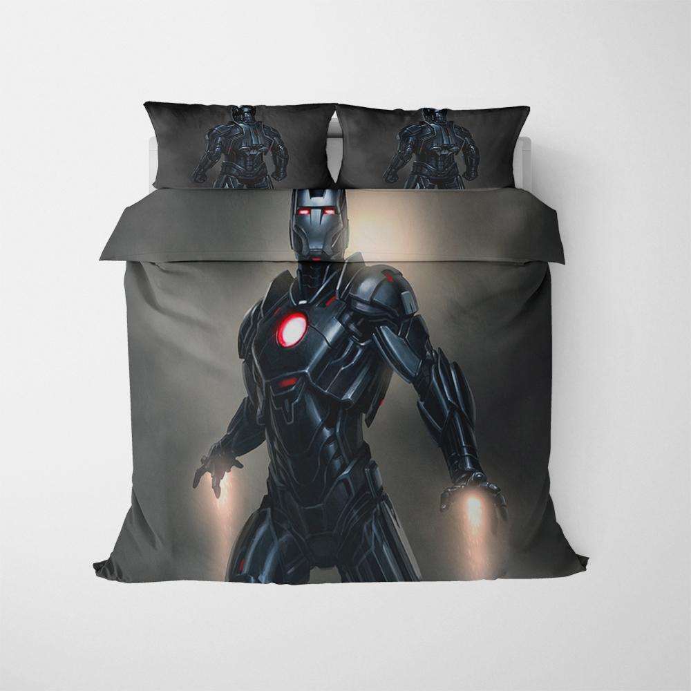 Obliečka Na Prikrývku Avengers Iron Man Black Armor