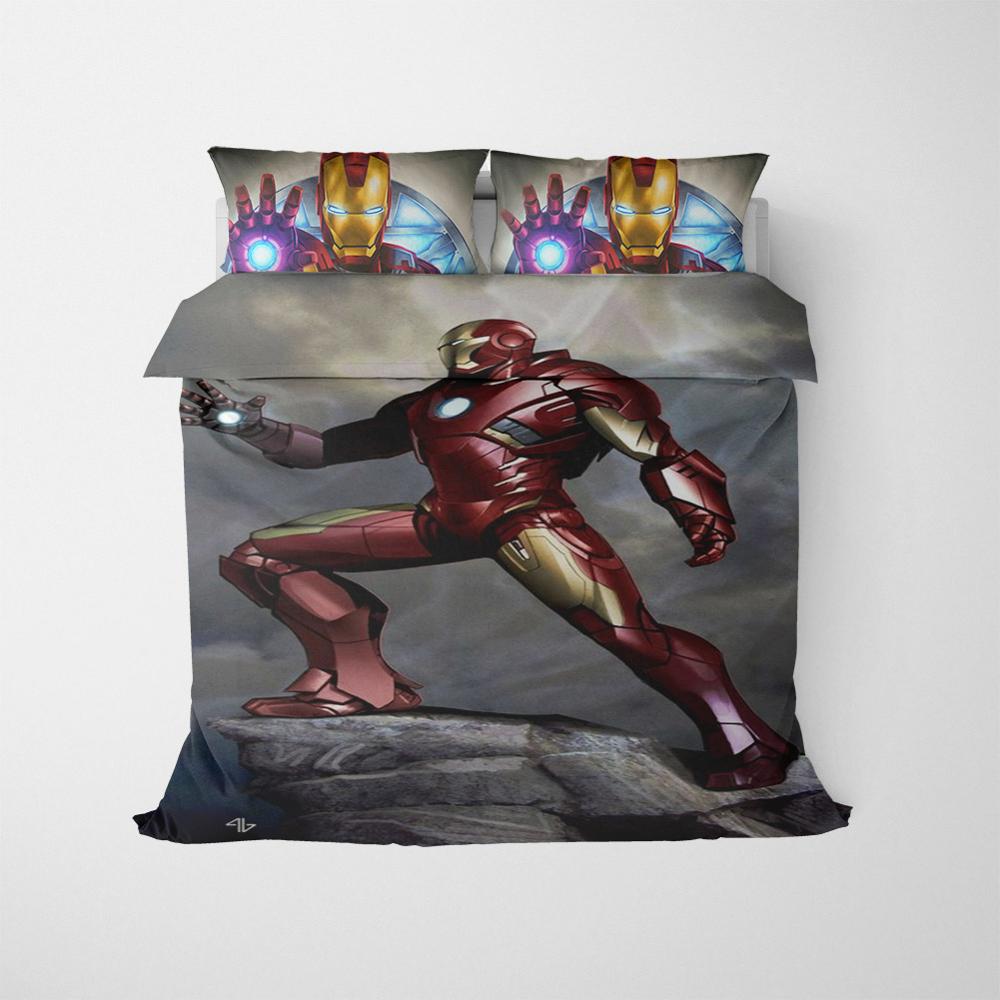 Avengers Iron Man On A Rock Prikrývka
