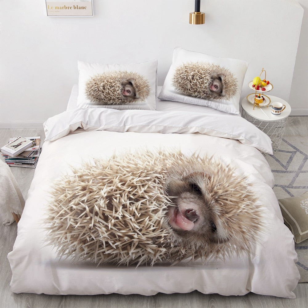 Biela Obliečka Na Prikrývku Hedgehog