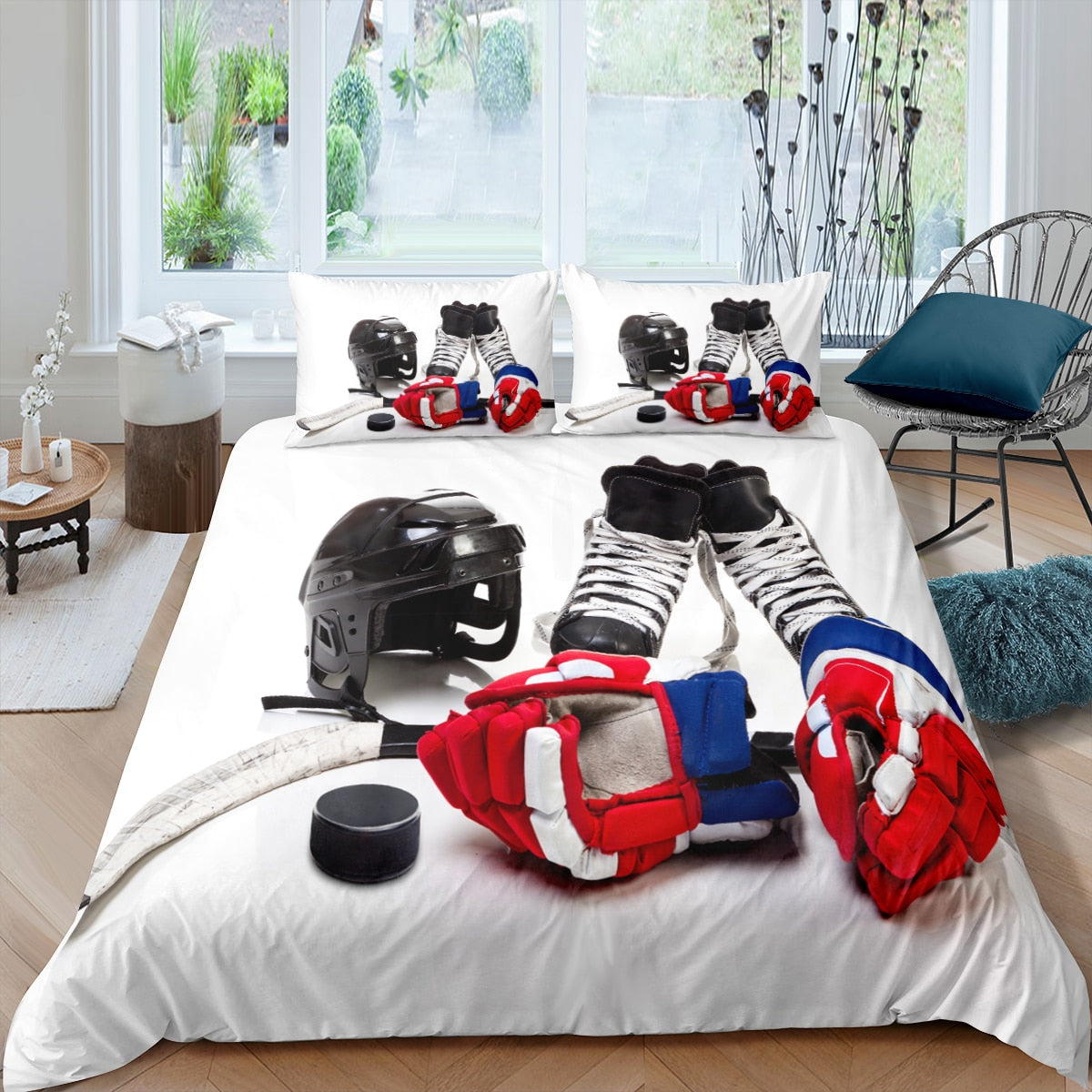 Biela Prikrývka Na Ľadový Hokej