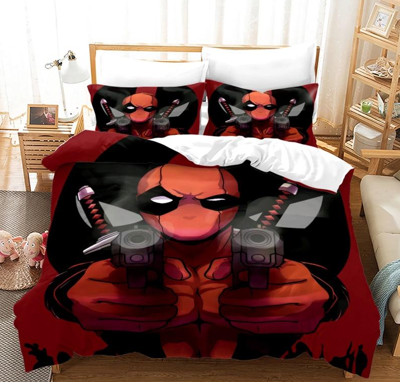 Obliečka Na Prikrývku Deadpool Double Gun