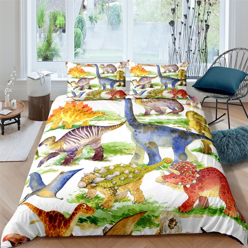 Roztomilá Obliečka Na Prikrývku S Dinosaurom