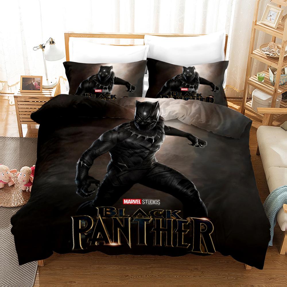 Obliečka Na Prikrývku Disney Marvel Black Panther Black