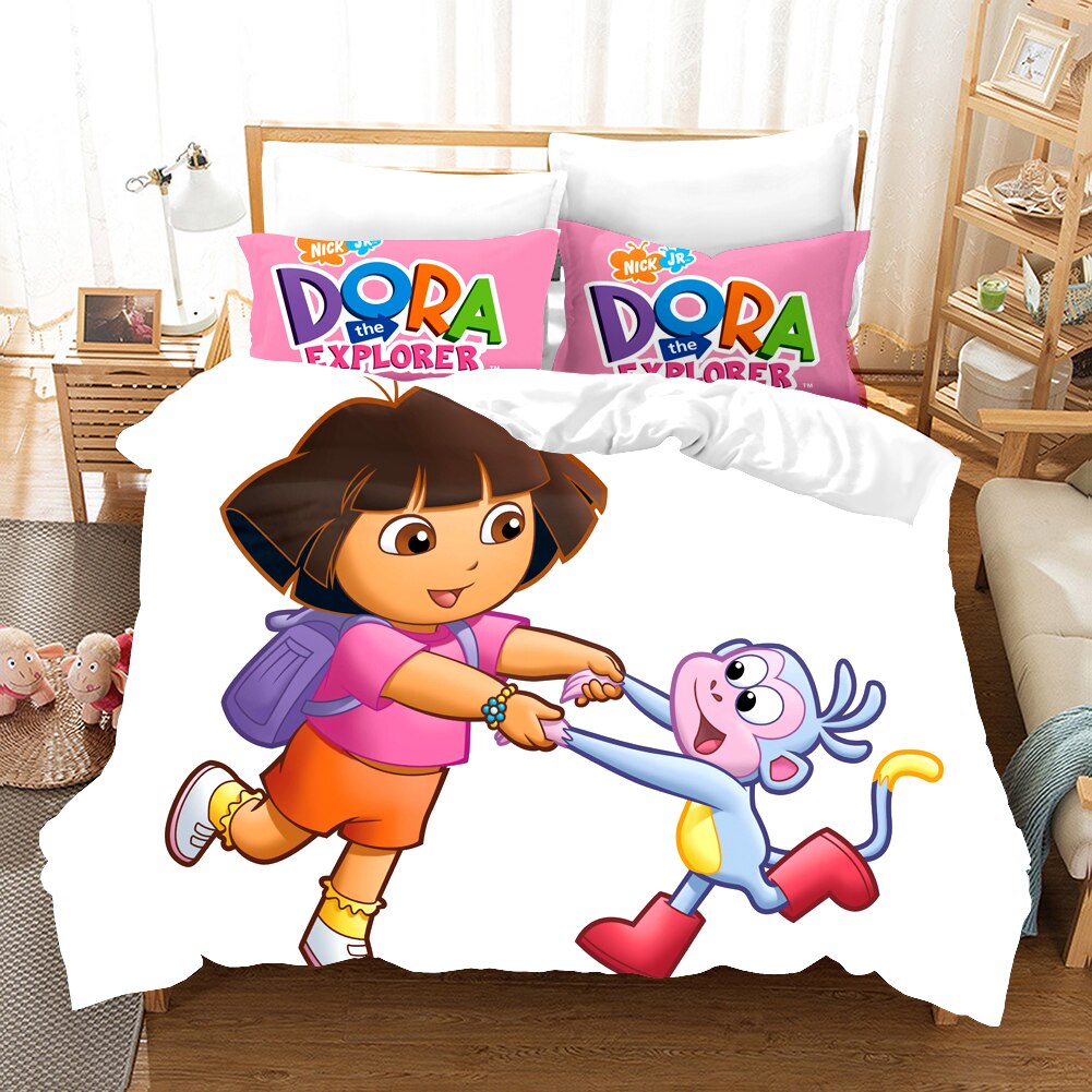 Prieskumníčka Dora A Obliečka Na Tanečnú Prikrývku Boots