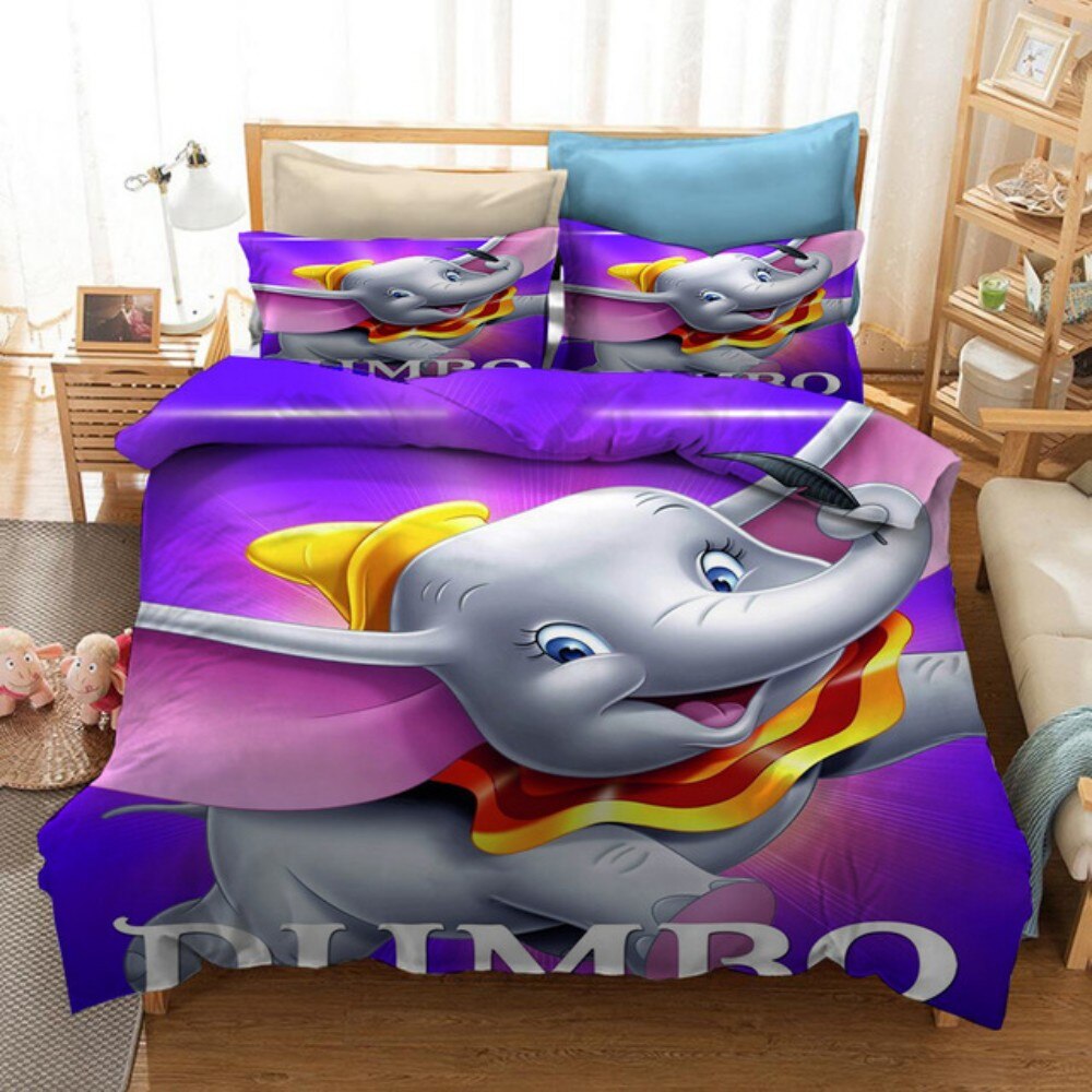 Obliečka Na Prikrývku Dumbo Purple
