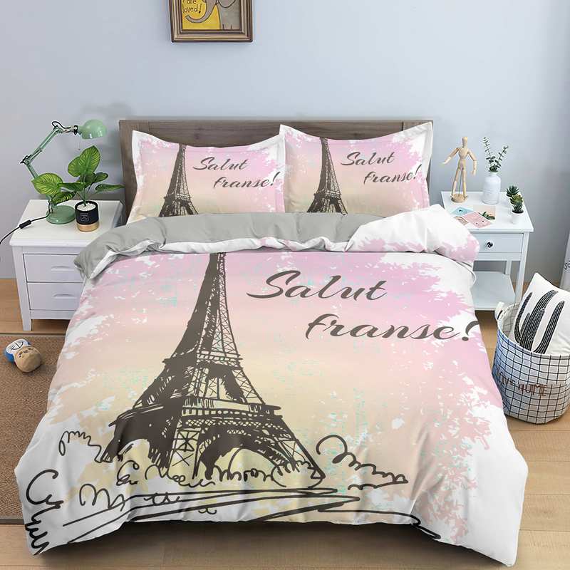 Elegantná Obliečka Na Perinu Eiffelova Veža