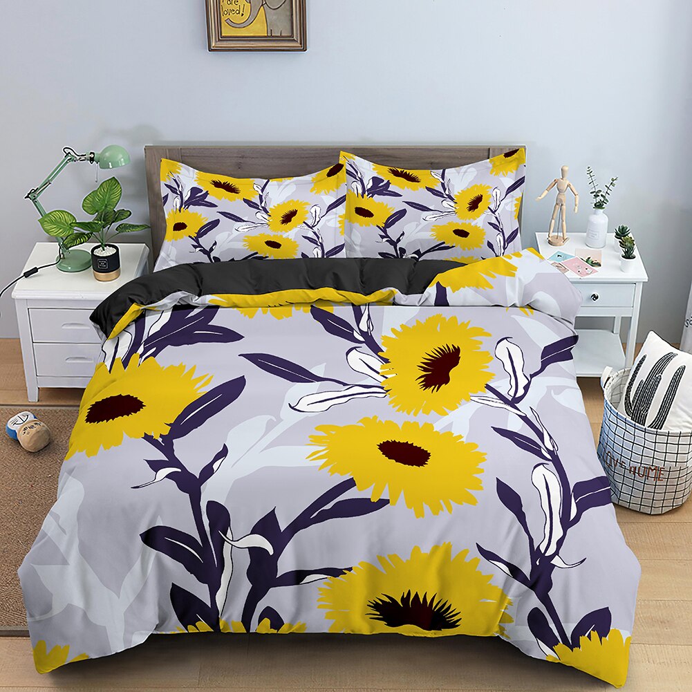 Obliečka Na Prikrývku Yellow Flowers