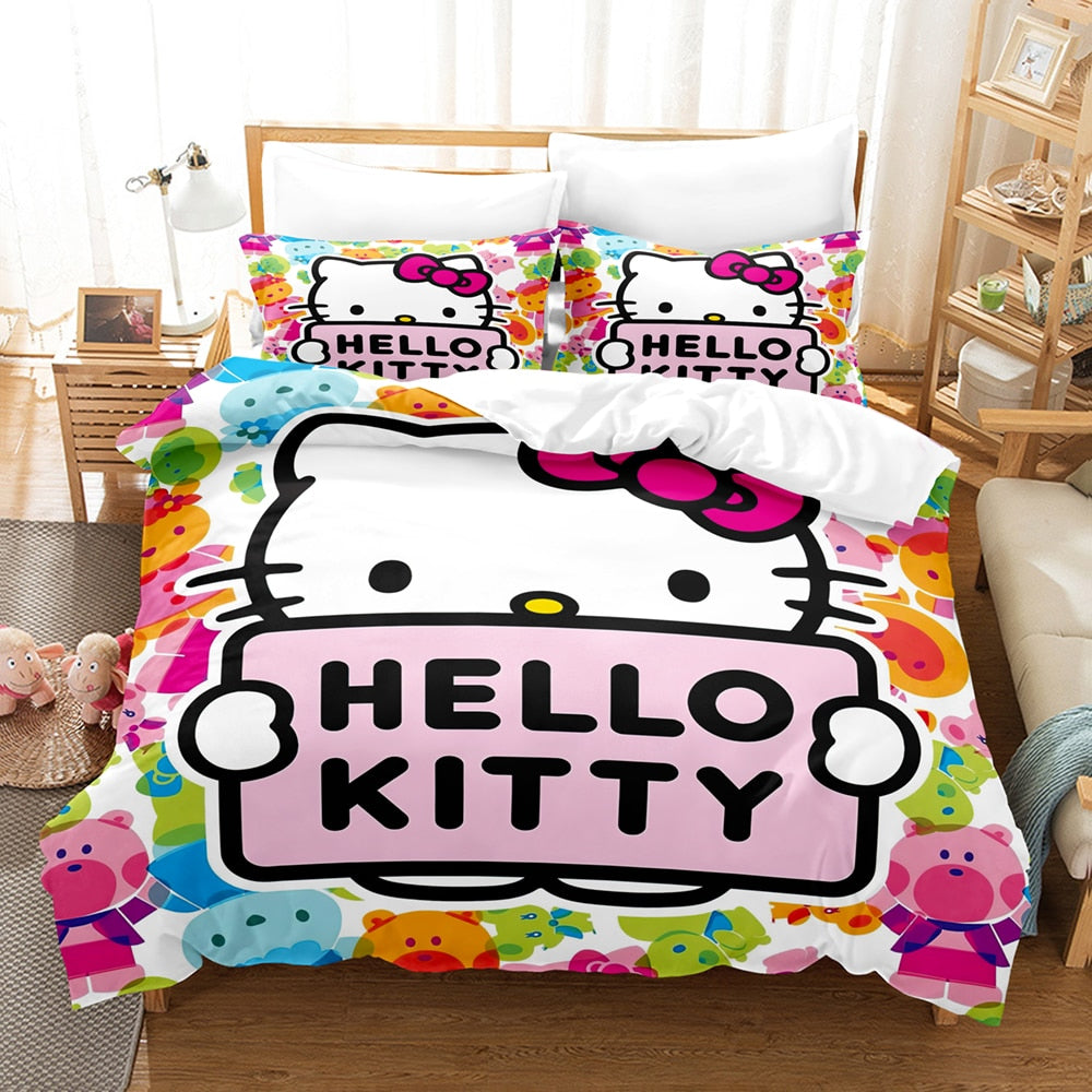 Obliečka Na Prikrývku Hello Kitty Viacfarebná