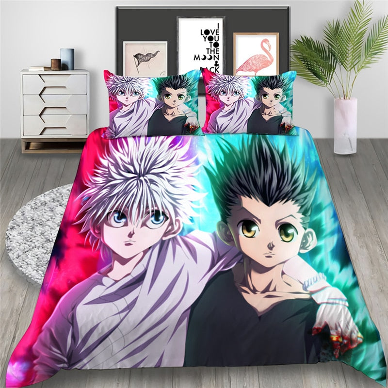 Obliečka Na Prikrývku Hunter X Hunter Gon Freecss A Killua Zoldick