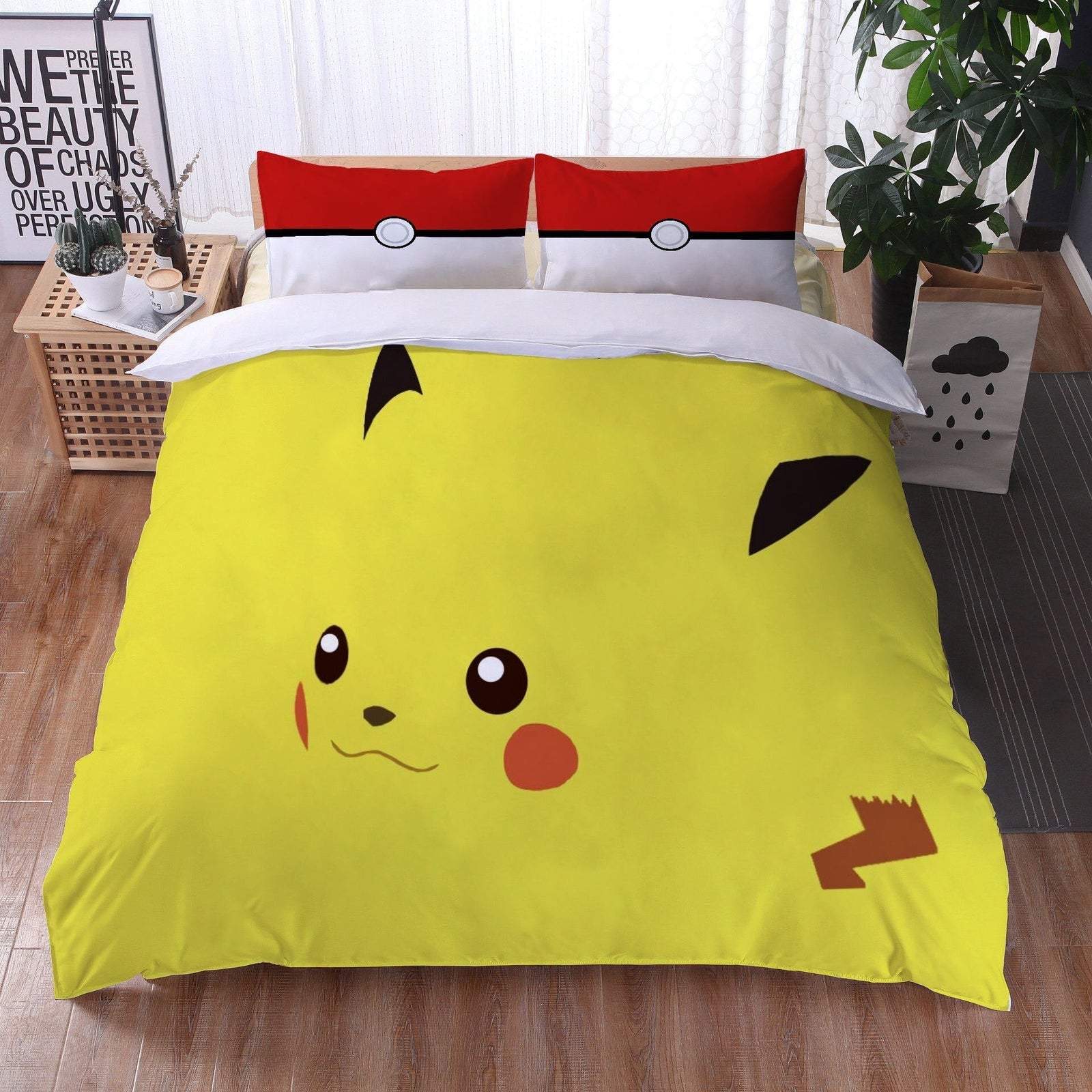 Žltá Prikrývka Na Perinu Pokémon Pikachu
