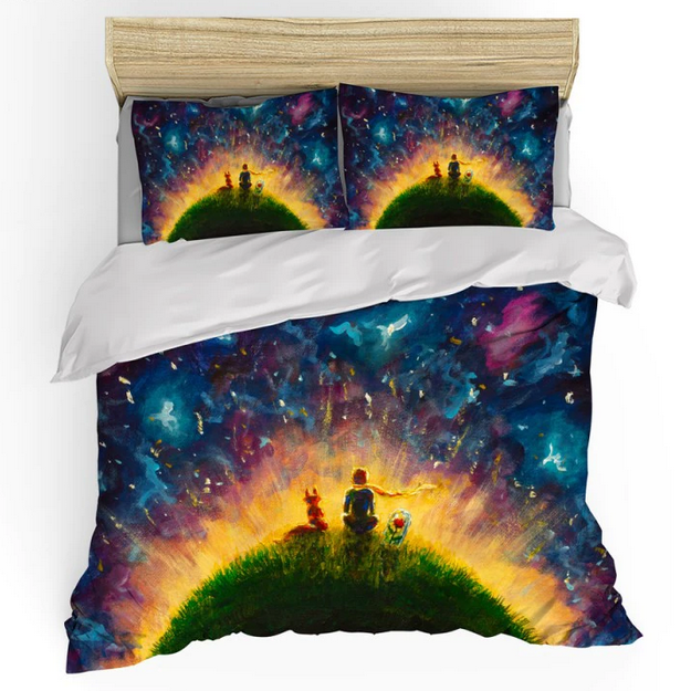 Obliečka Na Prikrývku Kresba Malého Princa