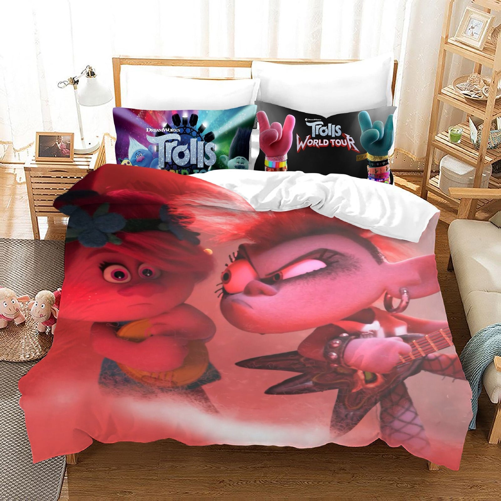 Obliečka Na Paplón The Trolls Poppy A Queen Barb