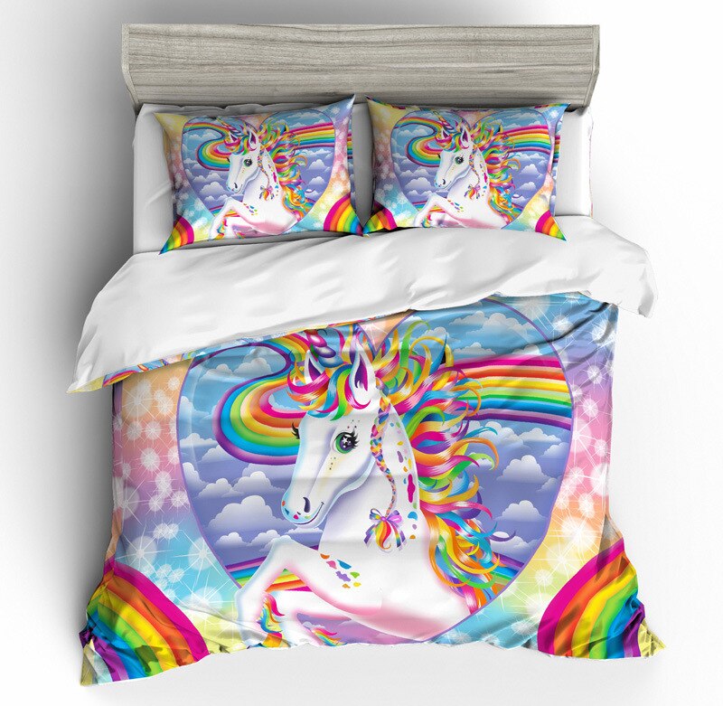 Obliečka Na Prikrývku Rainbow Unicorn