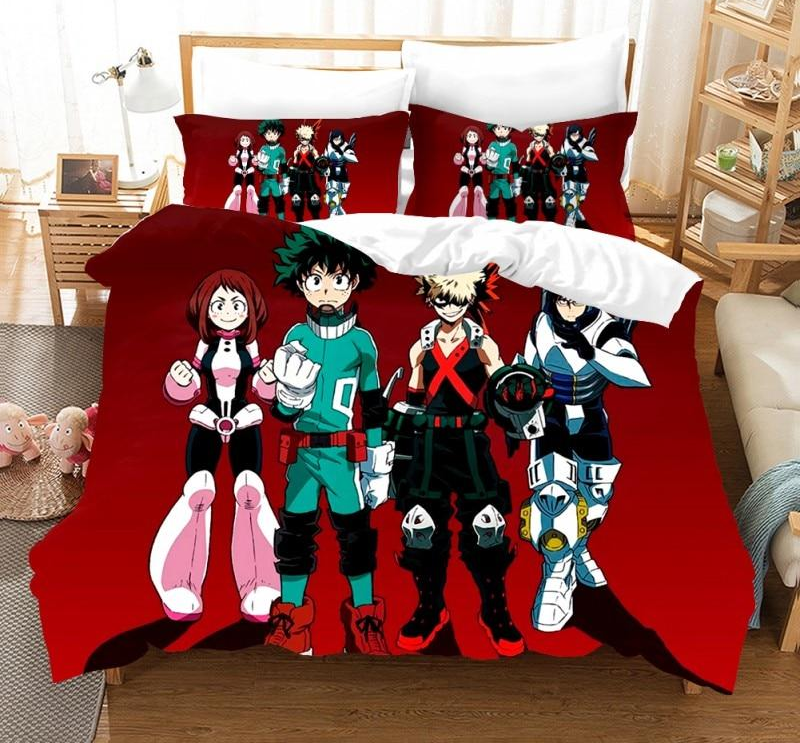 Obliečka Na Červenú Prikrývku My Hero Academia Izuku