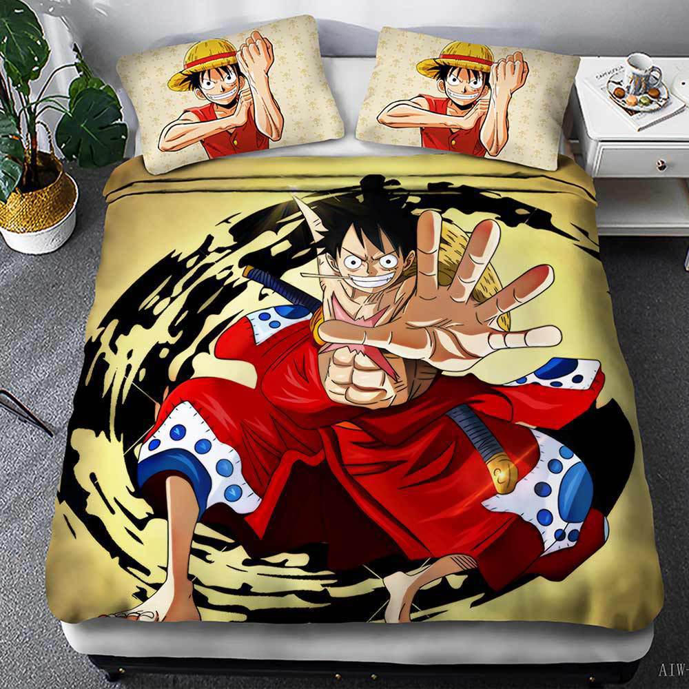 Jednodielna Luffy Žltá Prikrývka