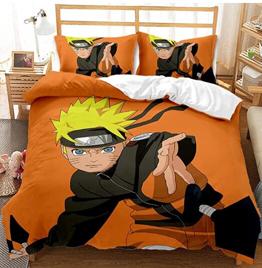 Oranžová Obliečka Na Perinu Naruto