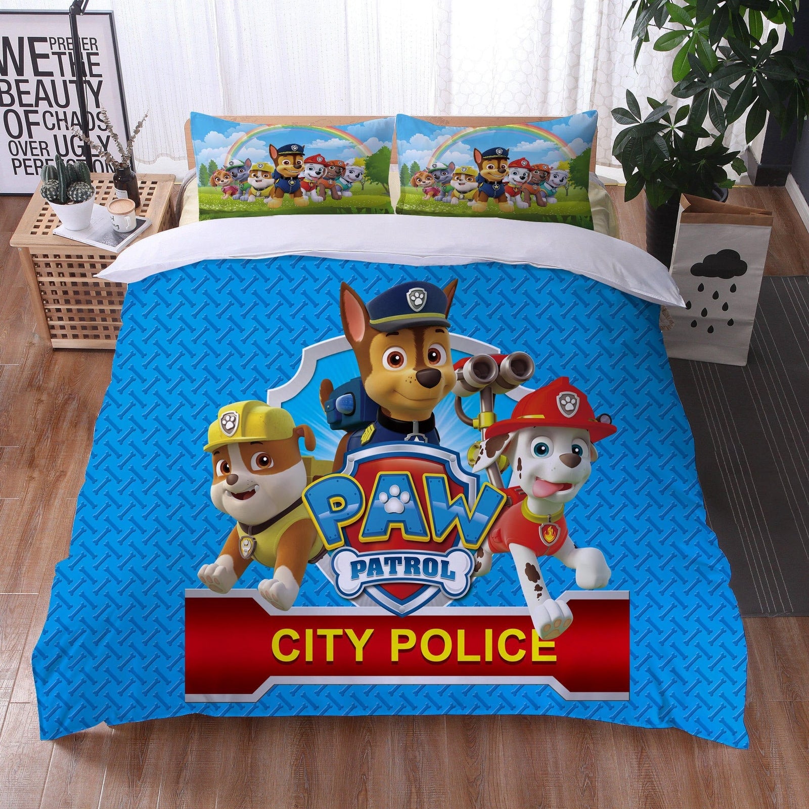 Obliečka Na Paplón Paw Patrol City Police