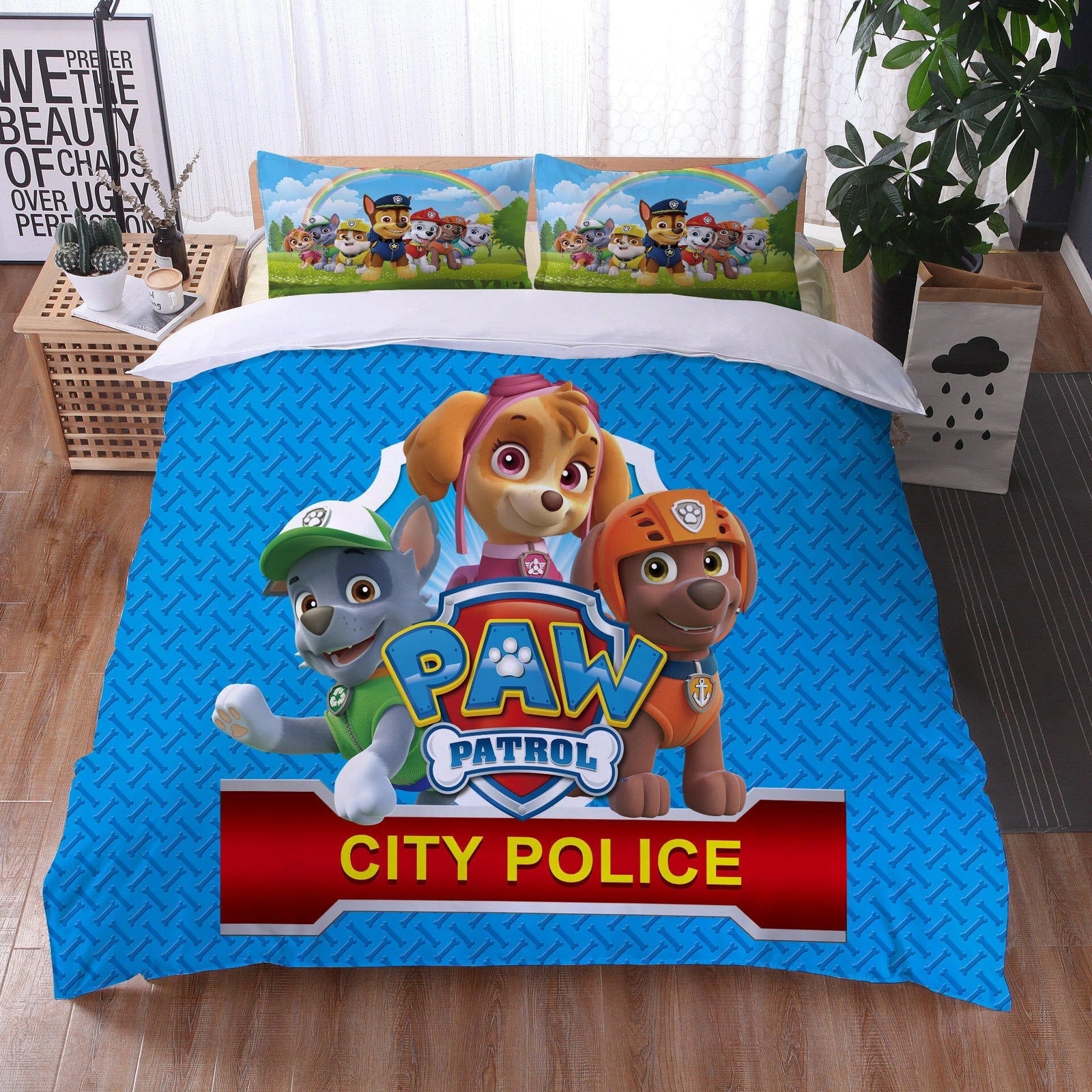 Obliečka Na Paplón Paw Patrol Rocky Stella A Zuma