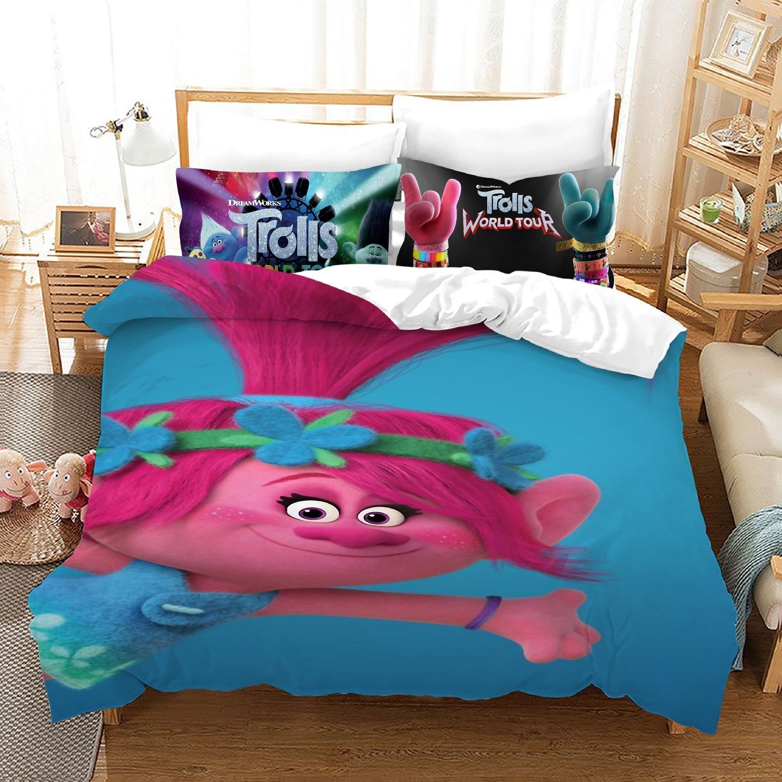 Obliečka Na Prikrývku S Modrým Makom