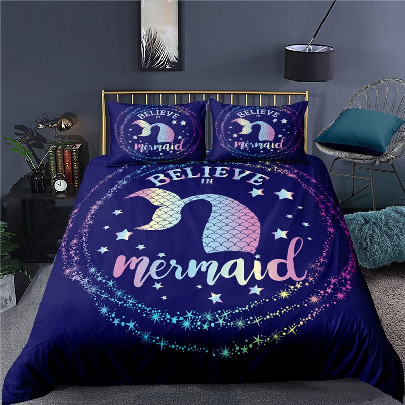Obliečka Na Prikrývku Rainbow Mermaid Tail