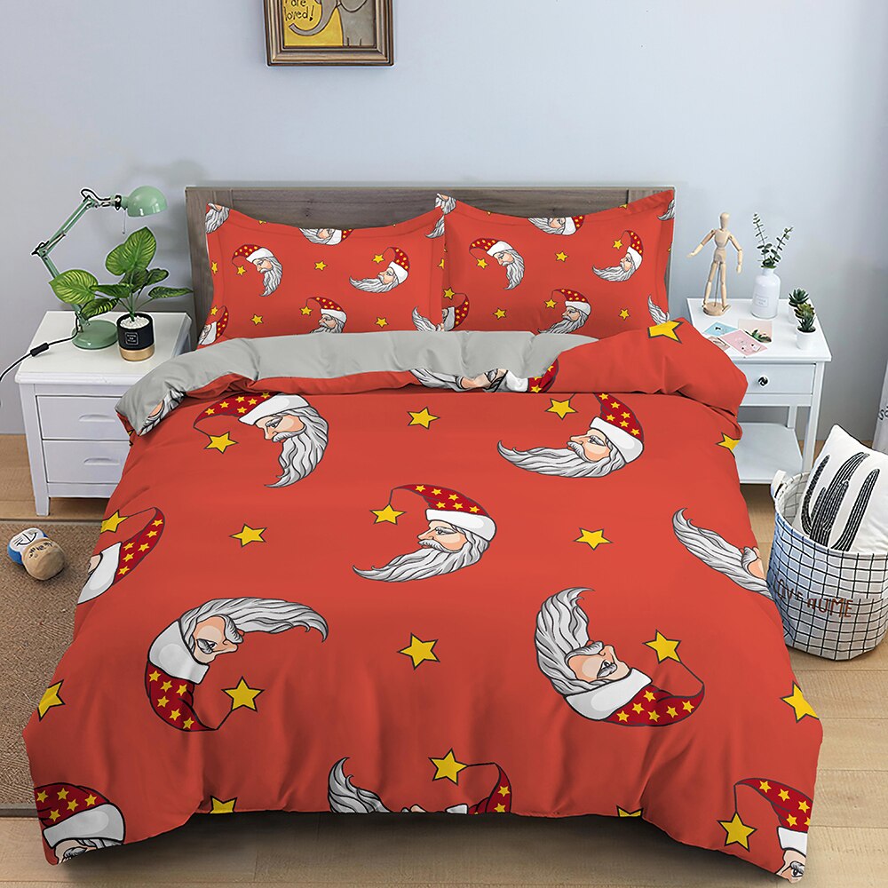 Obliečka Na Perinu Red Christmas Moon