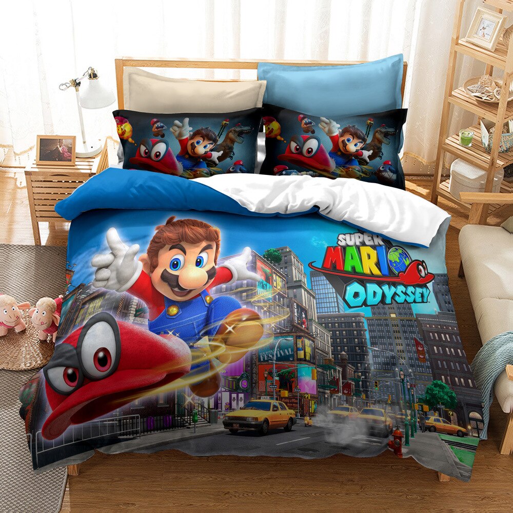Obliečka Na Prikrývku Super Mario Odyssey