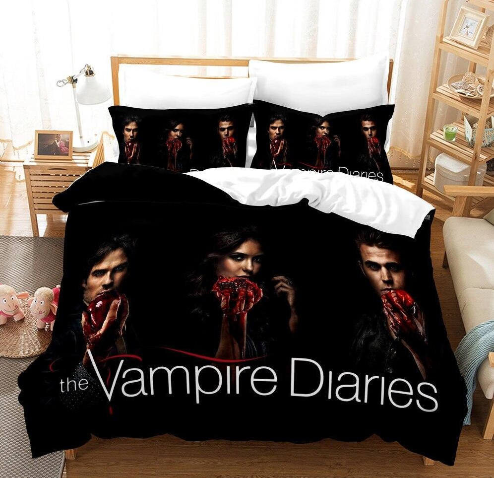 Obliečka Na Prikrývku The Vampire Diaries Hearts