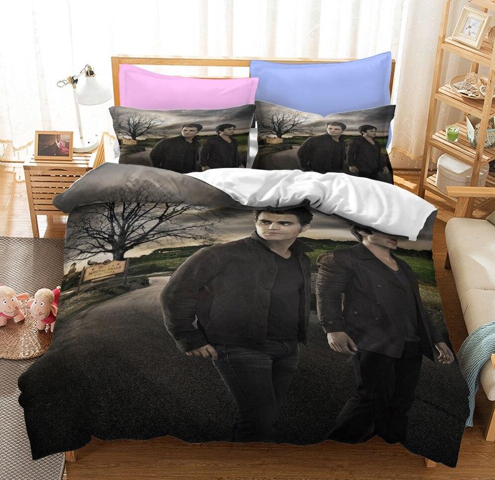 Obliečka Na Prikrývku The Vampire Diaries Brothers Salavatore