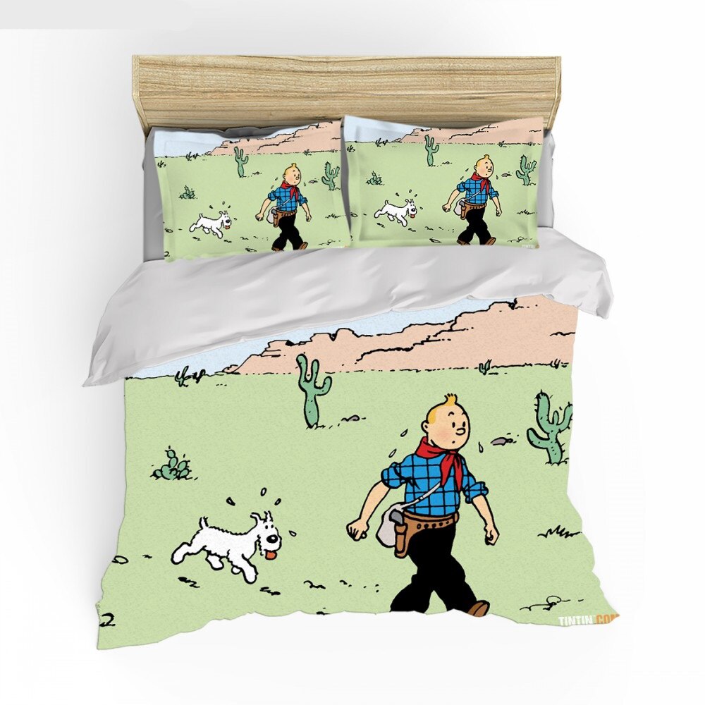 Obliečka Na Prikrývku Tintin In America