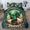 Obliečka Na Perinu Green Star Wars Majster Yoda