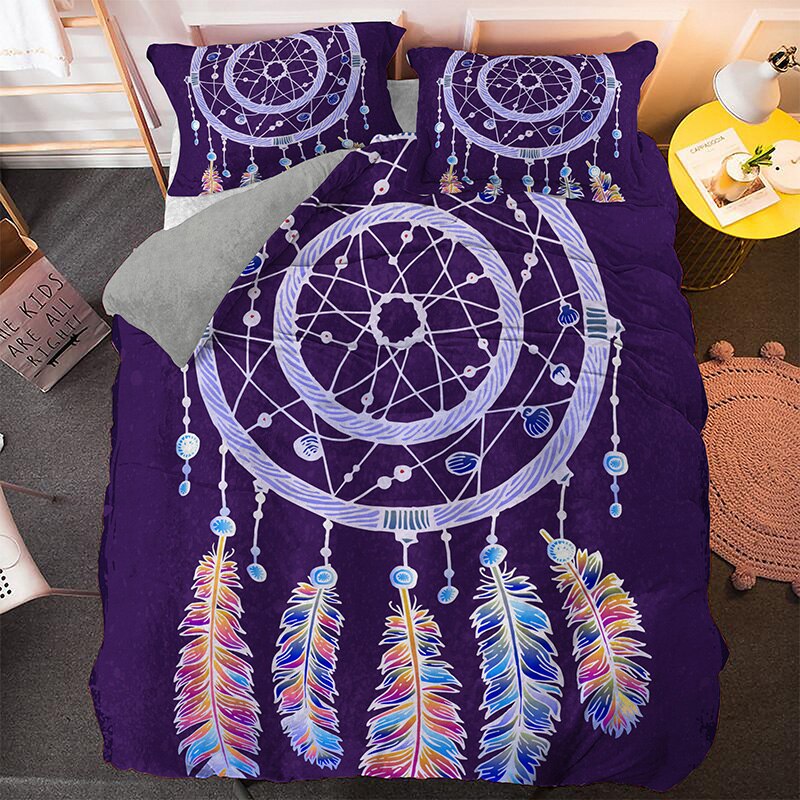 Obliečka Na Prikrývku Purple Dream Catcher
