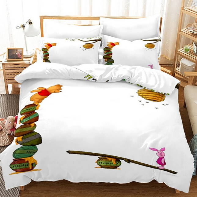 Obliečka Na Perinu Macko Pú Biela