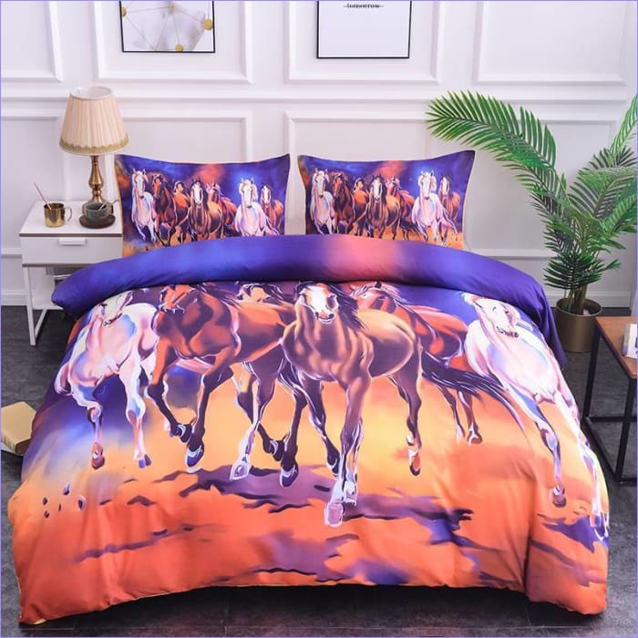 Obliečka Na Prikrývku S Koňmi