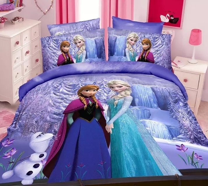 Obliečka Na Perinu Anna A Elsa Pri Vodopádoch