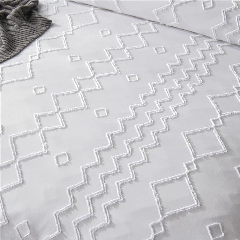 Biela Vyšívaná Prikrývka