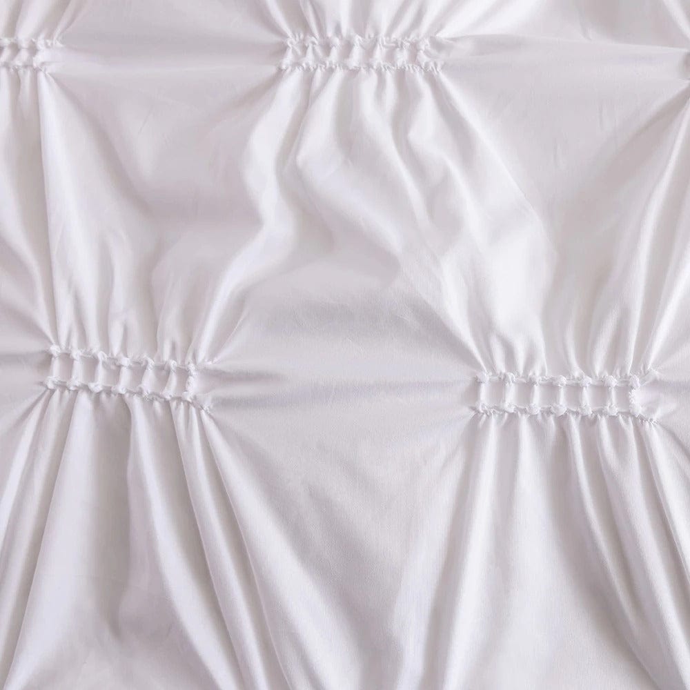 Biela Plisovaná Prikrývka
