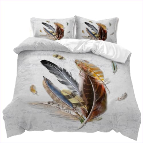 Biela Prikrývka S Tmavým Perím