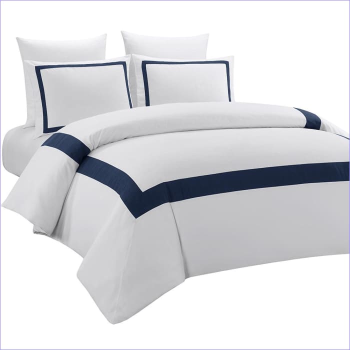 Biela A Modrá Prikrývka