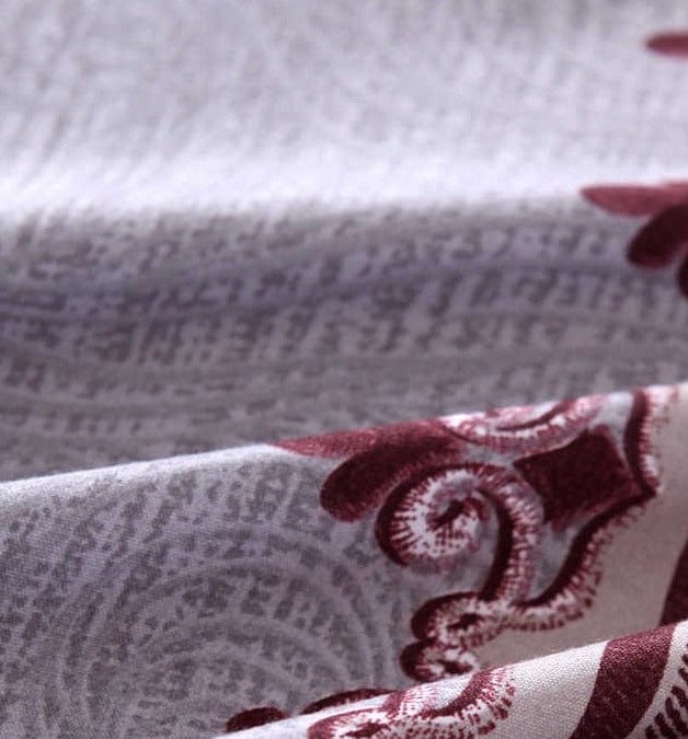 Biela A Červená Prikrývka