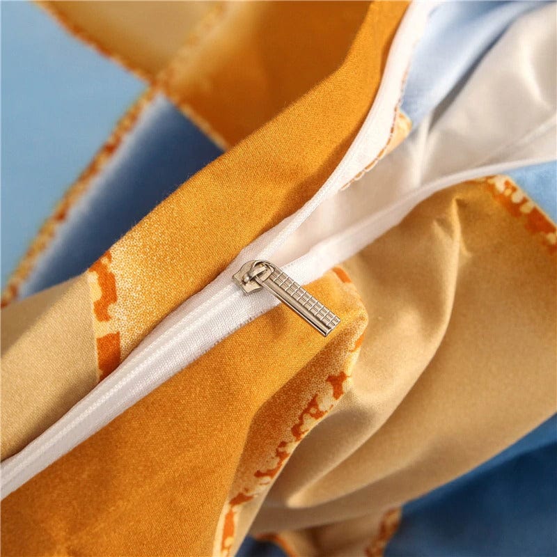 Obliečka Na Prikrývku Námornícka Modrá A Žltá